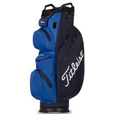 Titleist Sta-Dry Waterproof Cart Bag Navy/Blue and Navy/Red