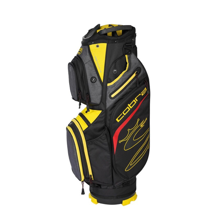 Cobra Ultralight Cart Bag Black/Yellow